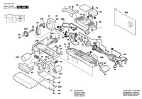 Bosch 3 601 B74 7A0 Gbs 75 Ae Belt Sander 230 V / Eu Spare Parts